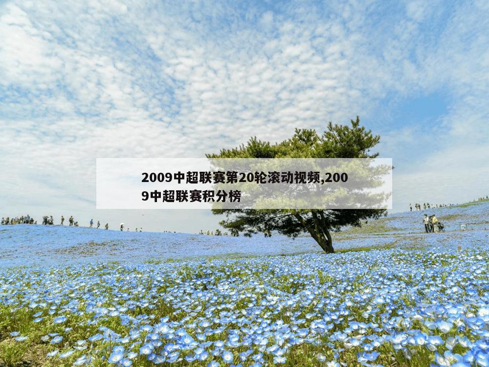 2009中超联赛第20轮滚动视频,2009中超联赛积分榜